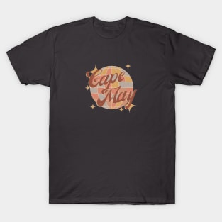 Cape May New Jersey Retro Vintage Party T-Shirt